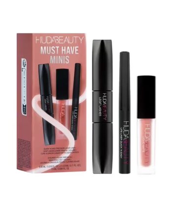 HUDA BEAUTY Must Haves Minis Makeup Set - Bombshell Extreme Black