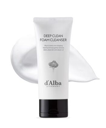 d'Alba piedmont White Truffle Deep Clean Foam Cleanser, Vegan, All Skin Types - 80gm