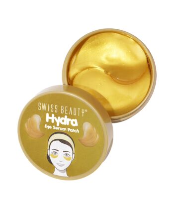 Swiss Beauty Hydra Eye Serum Patches For Dark Circles And Puffiness , Hydrate Skin With Vitamin-C (60 Patches)