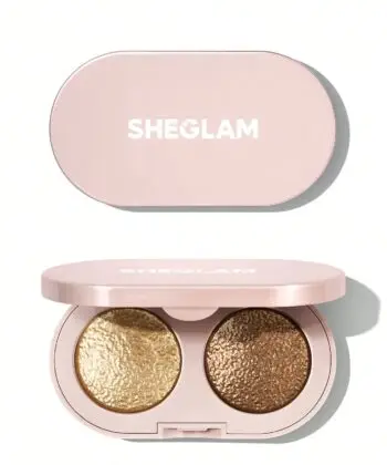 Sheglam Prismalight Baked Gelee Eyeshadow Duo- Royal Bronzite