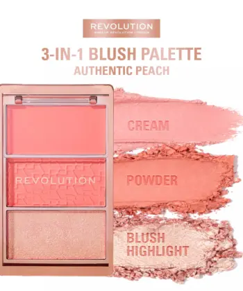 Makeup Revolution Blush Icon Palette - Authentic Peach