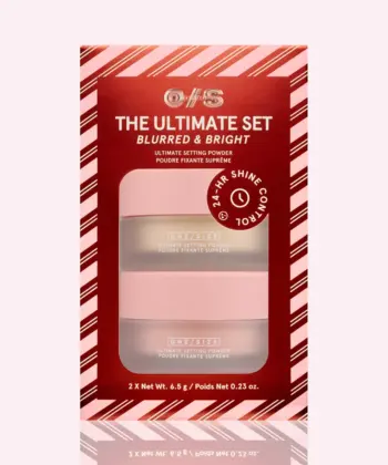 One Size One Size Blurred & Bright Ultimate Setting Powder Duos - Translucent/Ultra Pink - 1