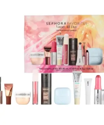 Sephora Favorites Limited Edition Vacay All Day 9-Piece Makeup & Skincare Value Set