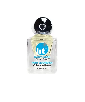 LA Girl Daily Wear Glitter Base (4ml) | Vegan Cosmetic Glue - 1