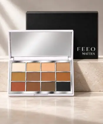 FEEO Beauty FEEO MATTES 12-Color Eyeshadow Palette - 1
