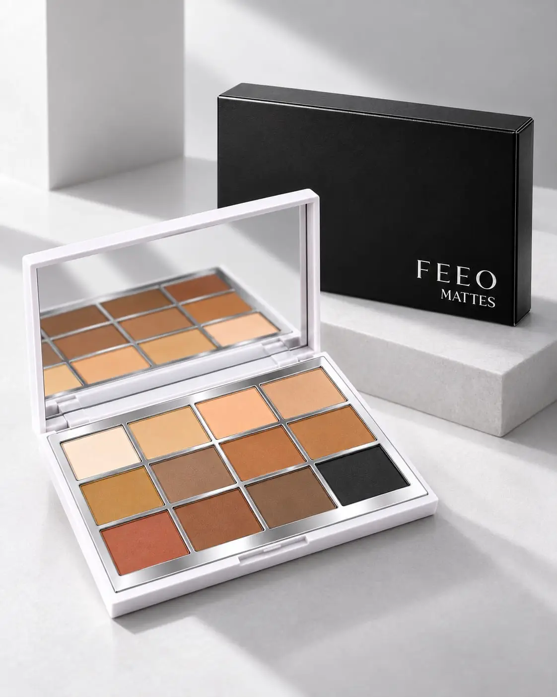 FEEO Beauty FEEO MATTES 12-Color Eyeshadow Palette - 3