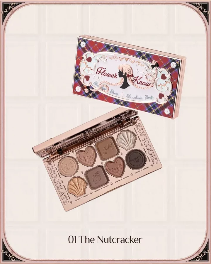 flower-knows-chocolate-series-eyeshadow-palette---the-nutcracker-01-image-3.webp Flower Knows Flower knows Chocolate Series Eyeshadow Palette - The Nutcracker 01 - 3