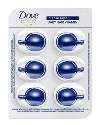 Dove Nutritive Solutions Intense Repair Daily Hair Vitamin Capsules 6 ML (Thailand)