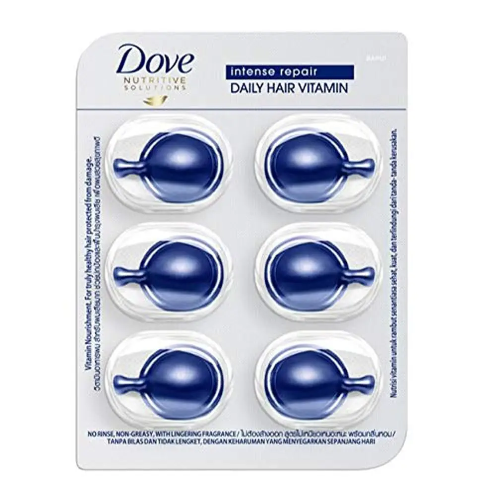 Dove Nutritive Solutions Intense Repair Daily Hair Vitamin Capsules 6 ML (Thailand) - Image 1