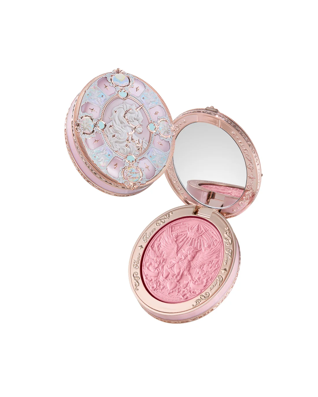 Flower Knows Flower Knows Knight Unicorn Satin Blush - 01 Carousel Waltz - 1