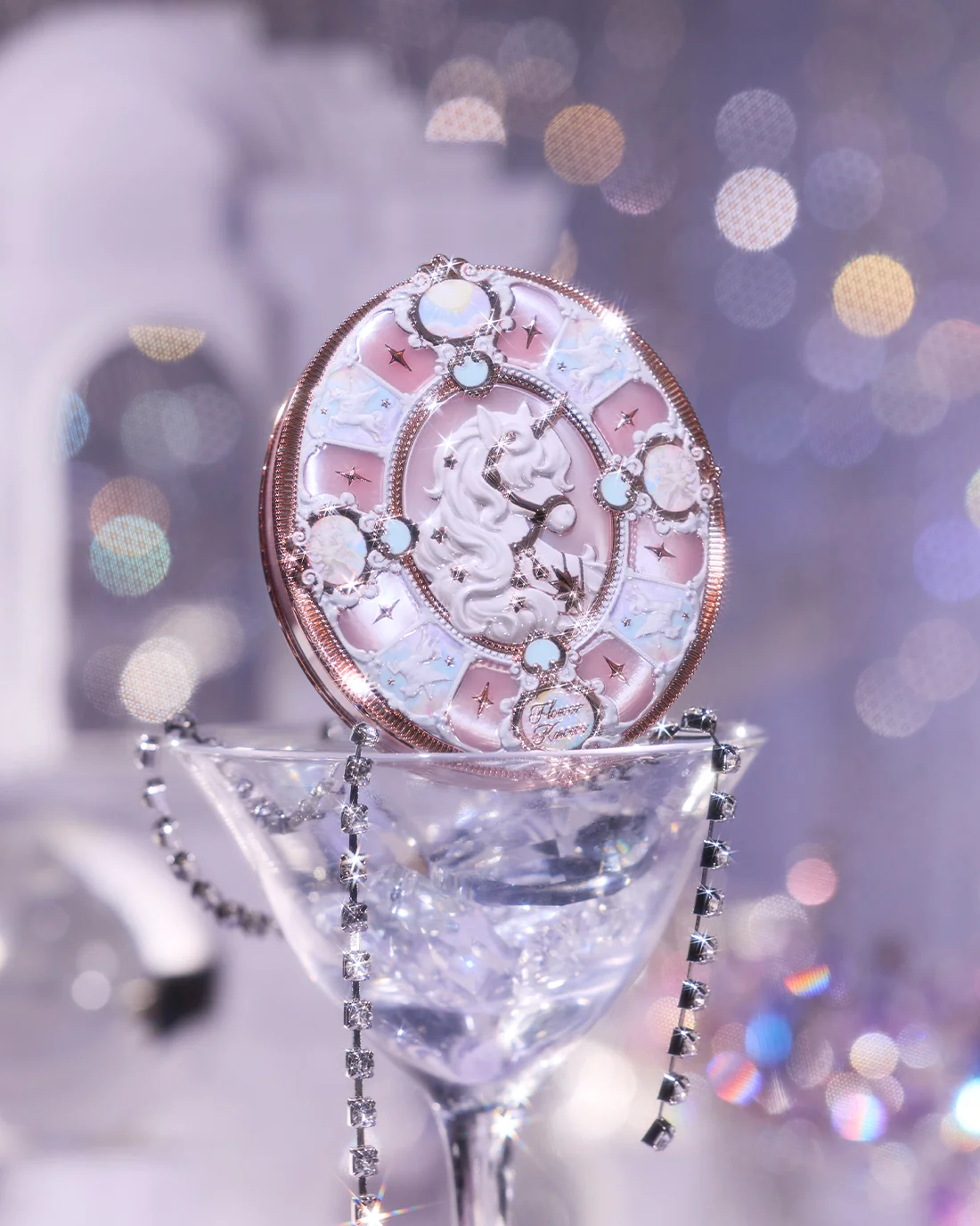 Flower Knows Flower Knows Knight Unicorn Satin Blush - 01 Carousel Waltz - 2