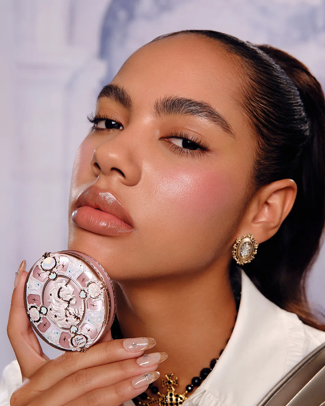 Flower Knows Flower Knows Knight Unicorn Satin Blush - 01 Carousel Waltz - 3
