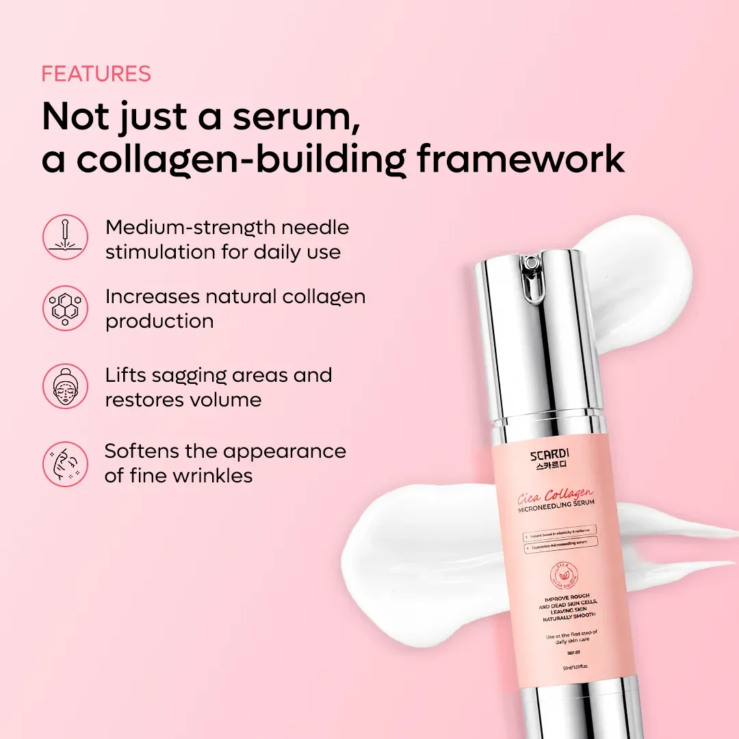 Scardi Scardi Cica Collagen Microneedling Serum - 50ml - 2