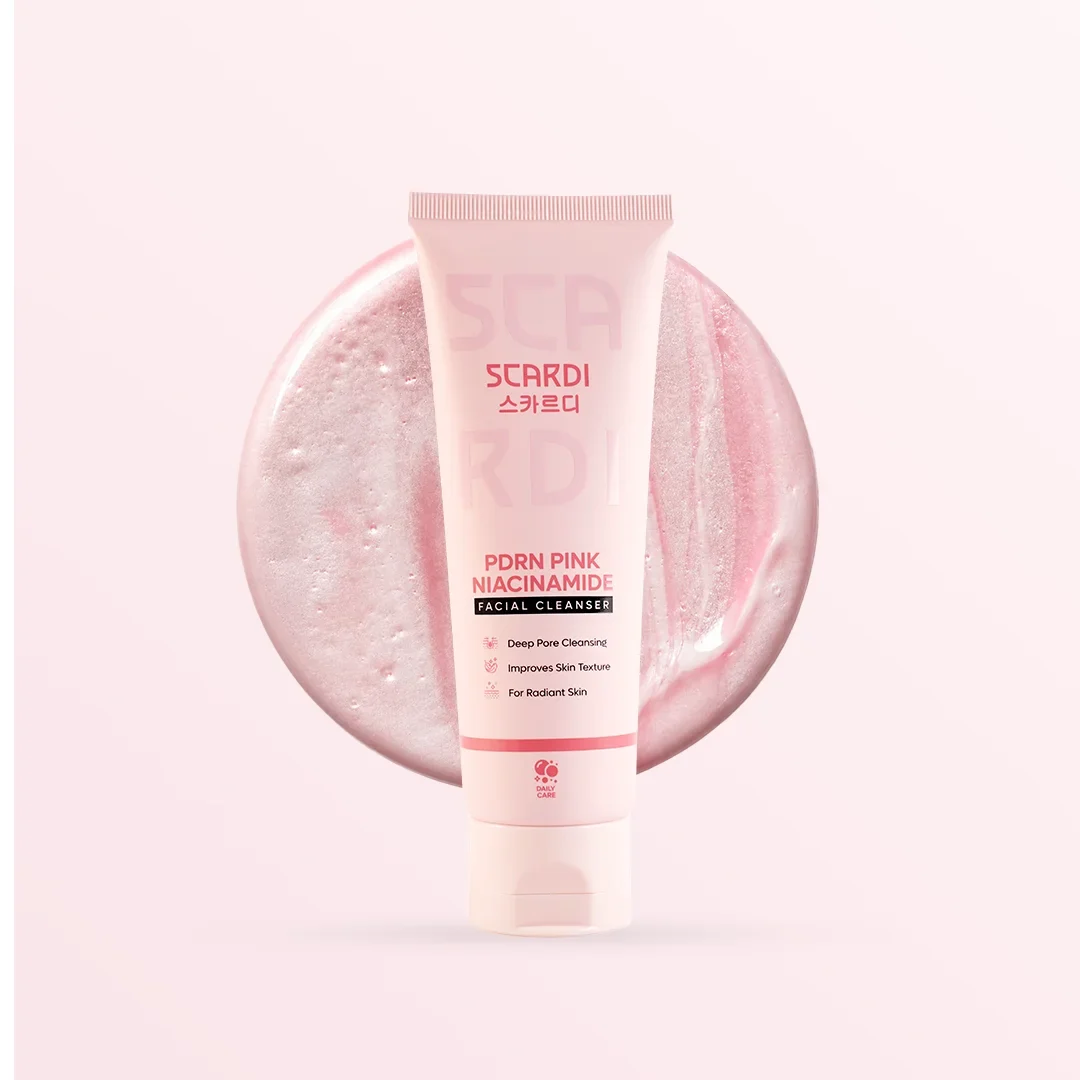 Scardi Scardi Pink PDRN Niacinamide Facial Cleanser - 100gm - 1