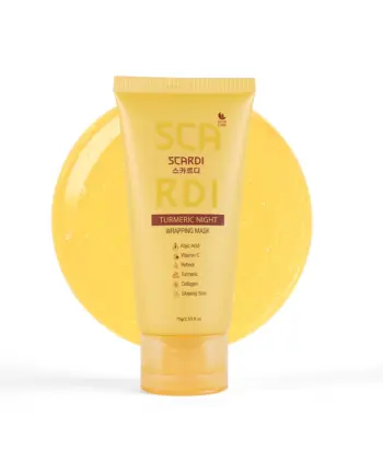Scardi Scardi Turmeric Night Wrapping Mask - 75gm - 1