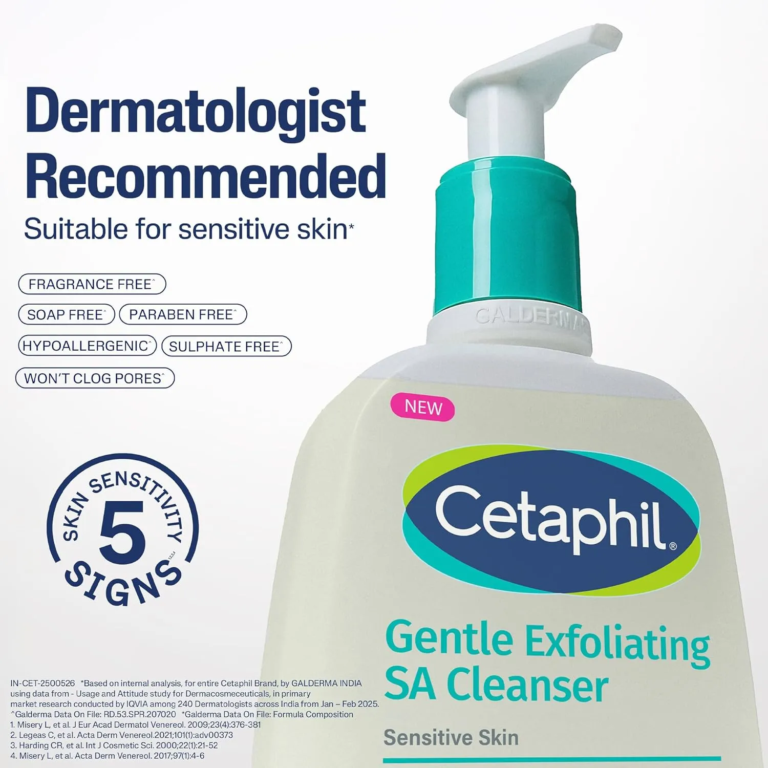 Cetaphil Gentle Exfoliating SA Cleanser - 236ml - Image 3
