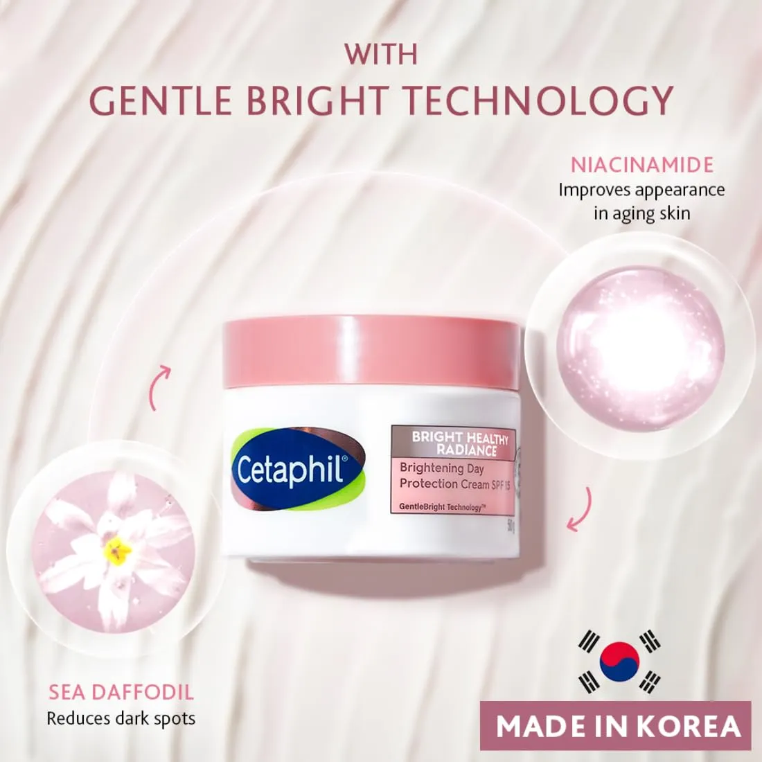 Cetaphil Brightening Day Protection Cream SPF 15-50 gm - Image 2